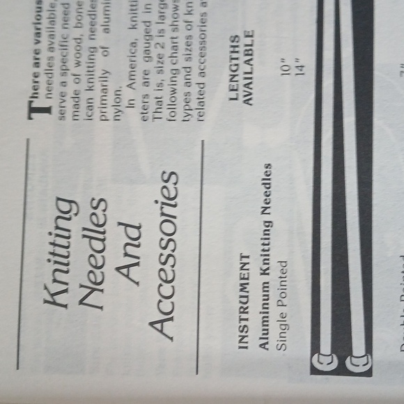 Aunt Ellen's Knitting Handbook - Crafts & Hobbies Needlework Ideas and Tips - Picture 6 of 9